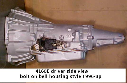 Bolt 4L60E bell hsg to case 1996UP spiral driver.
