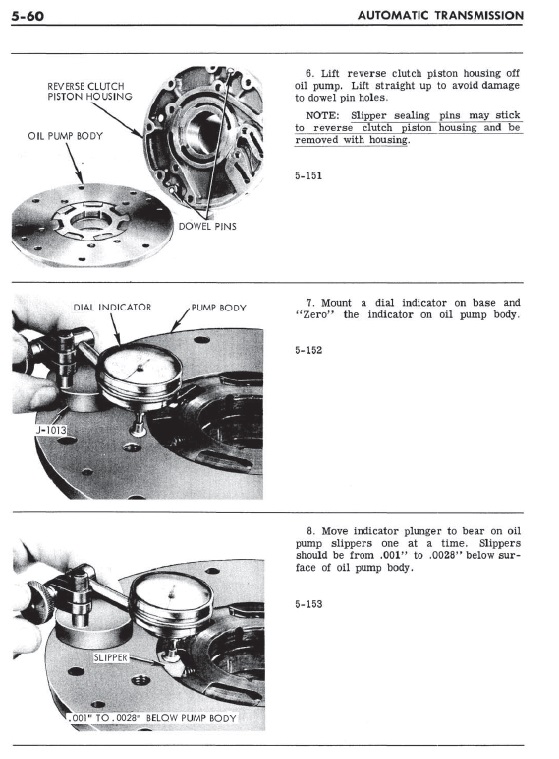 Buick Double Path Transmission Automatique Révision Joint & Joint Kit 1961-1963 